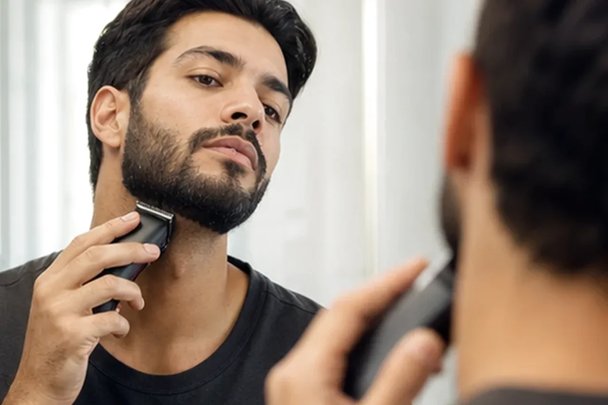 Emotionaler und authentischer Anwendungsmoment rund um Enthaarungscreme für feine Haare
