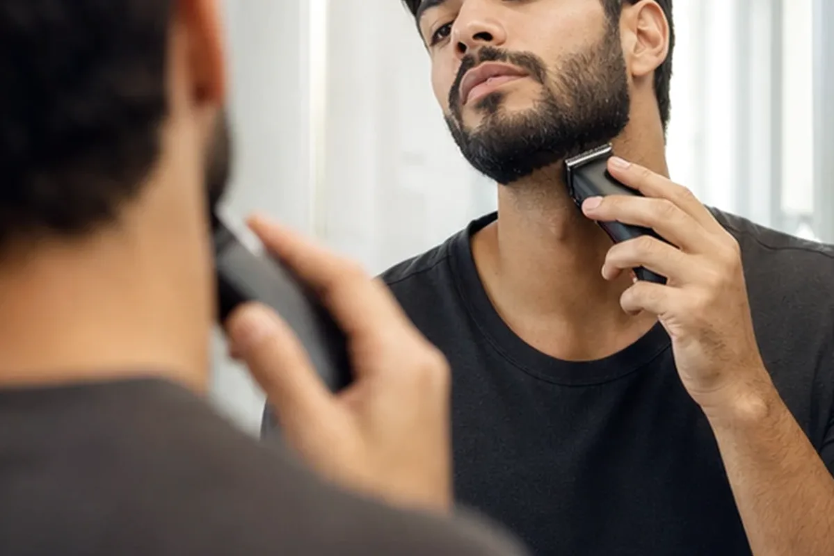 Authentischer Wohlfühlmoment passend zum Beauty-Thema Waxing-Set bei eingewachsenen Haaren