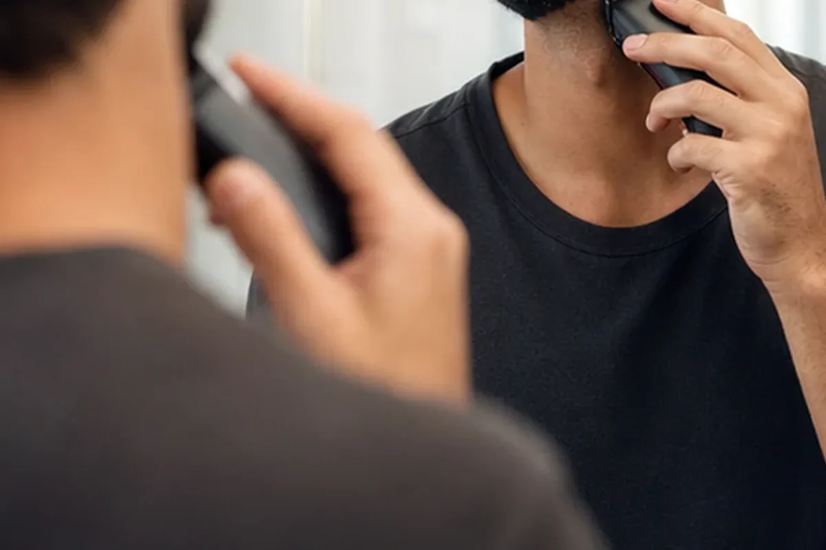Redaktionelle Detailaufnahme zur Orientierung bei Enthaarungscreme für eine schnelle Anwendung