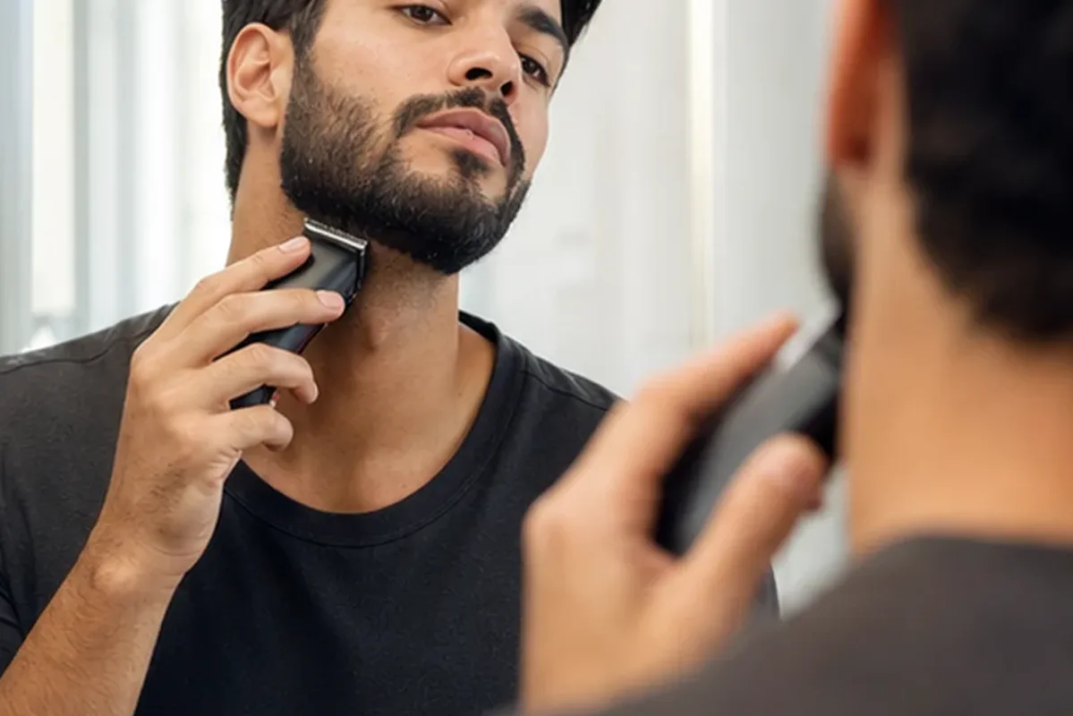 Authentische Beauty-Routine passend zum Thema Bikinizonen-Trimmer bei Rasurbrand
