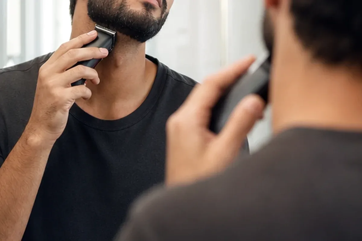 Authentischer Wohlfühlmoment passend zum Beauty-Thema Epilierer für eine schnelle Anwendung