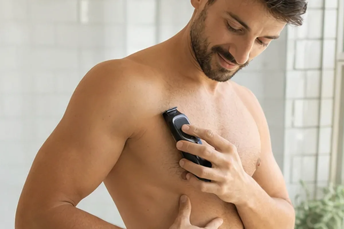Redaktionelle Detailaufnahme zur Orientierung bei Rasieröl bei eingewachsenen Haaren