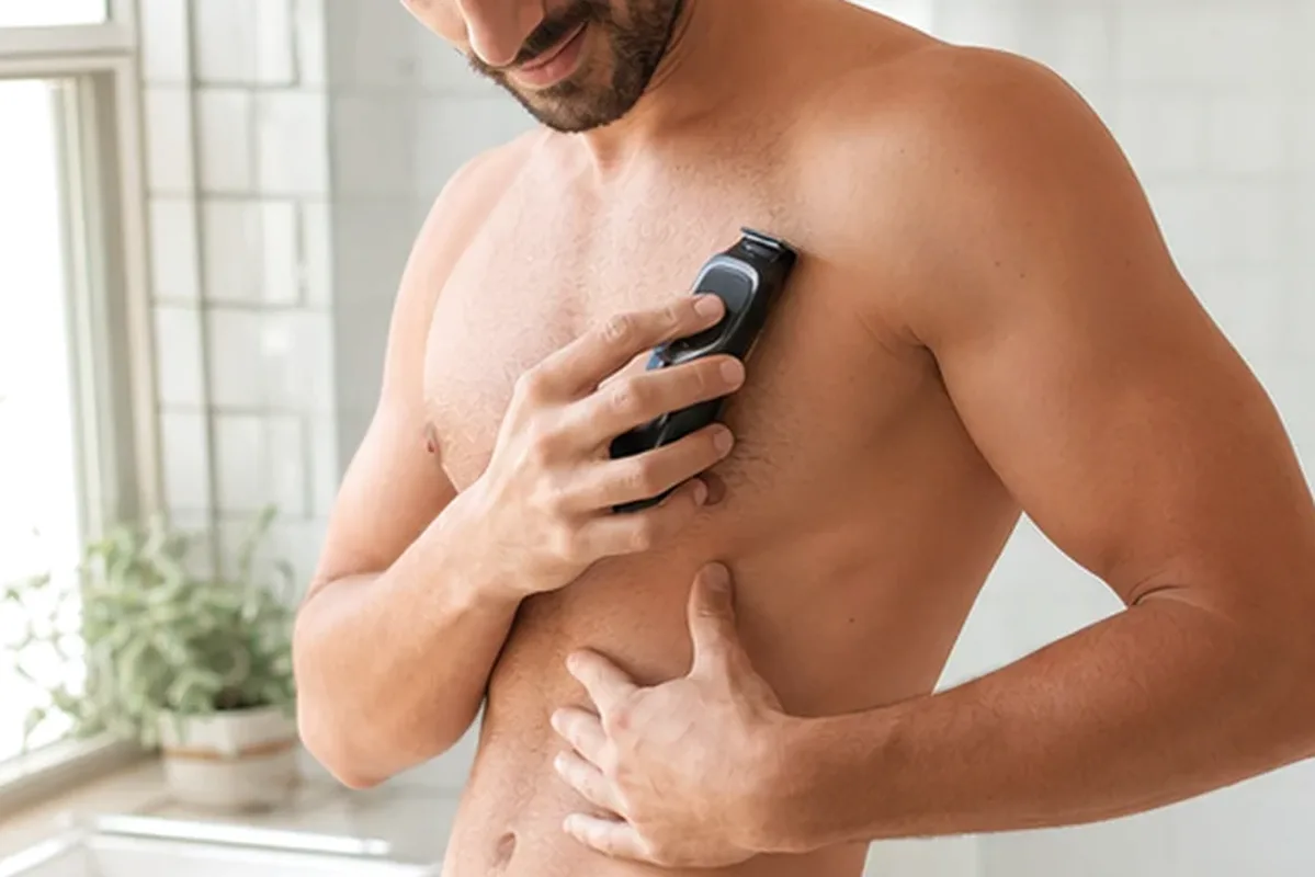 Authentischer Wohlfühlmoment passend zum Beauty-Thema IPL-Gerät für feine Haare