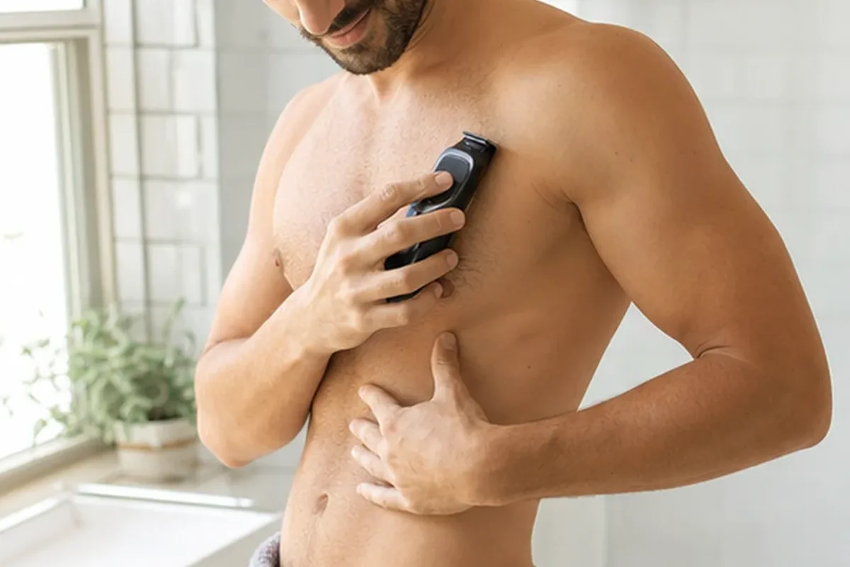 Emotionaler und authentischer Anwendungsmoment rund um Rasiergel für die Bikinizone