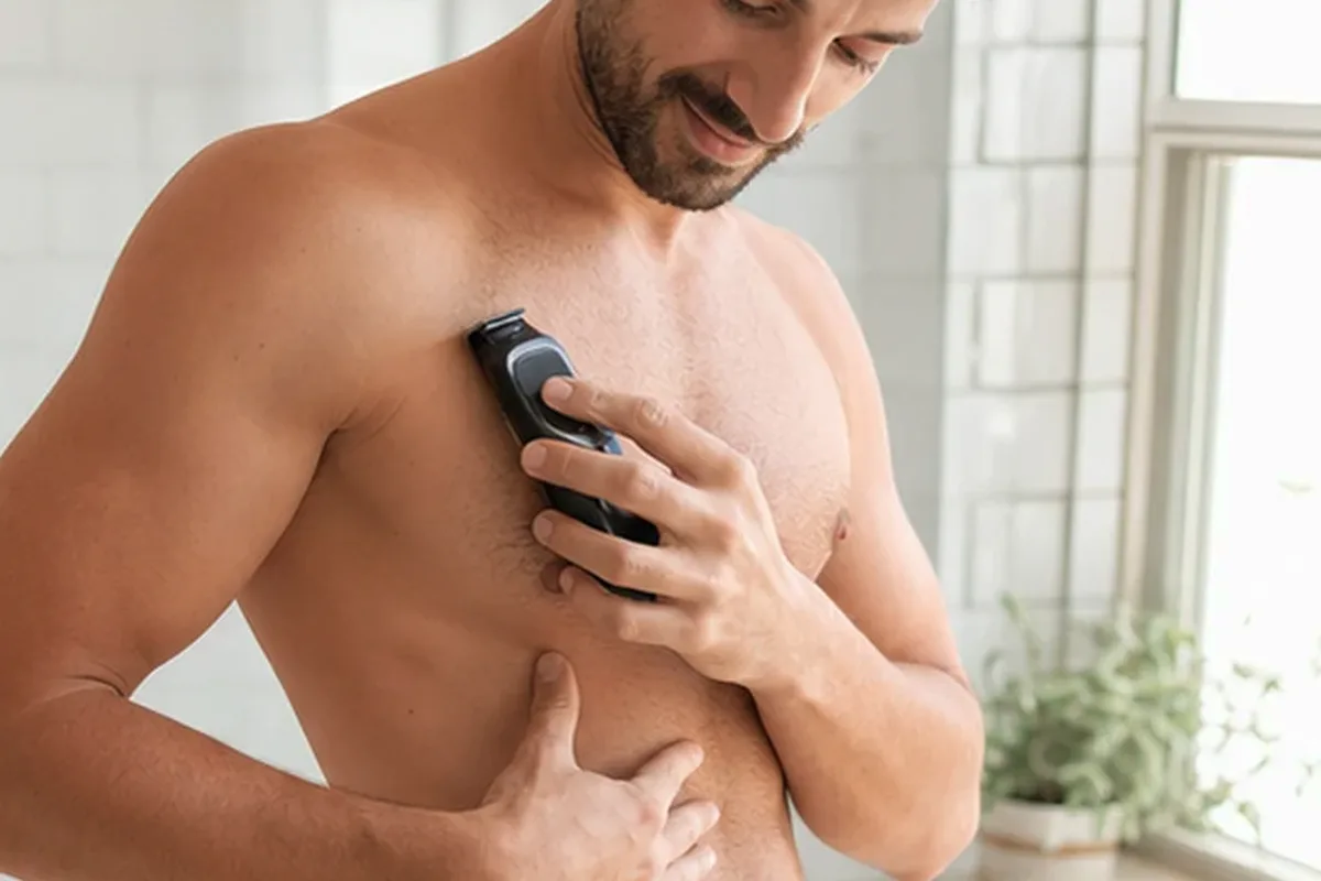 Authentische Beauty-Routine passend zum Thema Elektrorasierer bei Rasurbrand