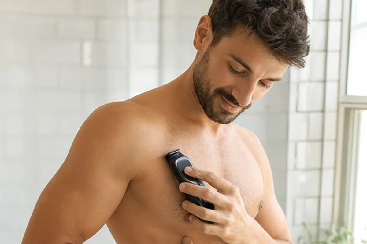 Authentischer Wohlfühlmoment passend zum Beauty-Thema Epilierer für empfindliche Haut