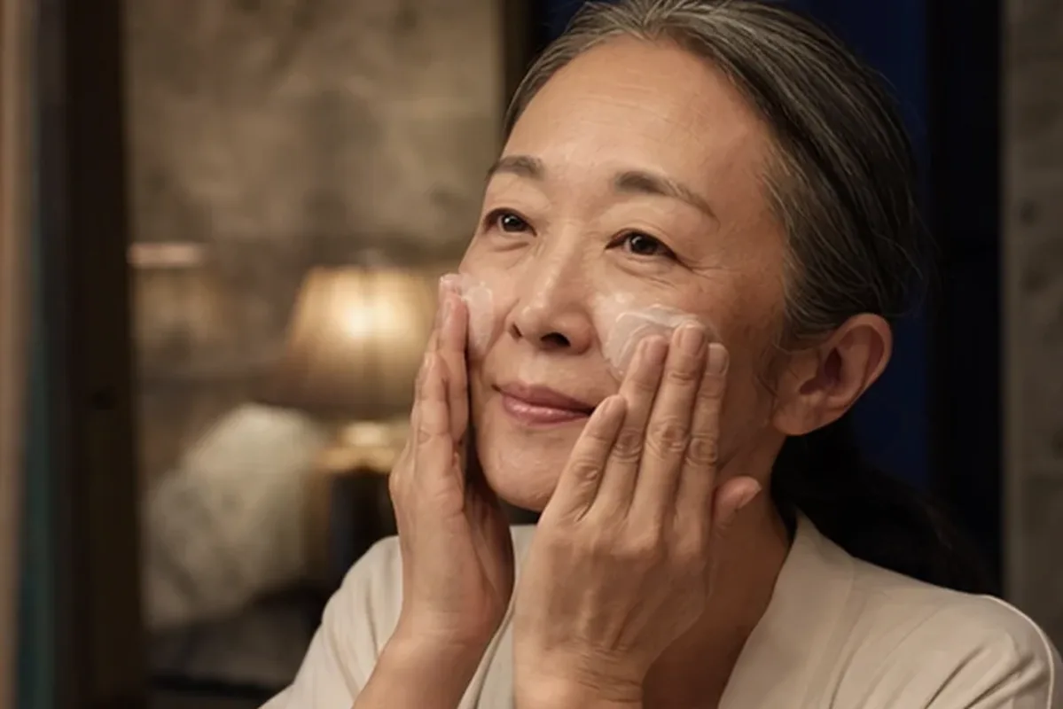 Authentische Beauty-Routine passend zum Thema Reinigungsöl bei ersten Fältchen