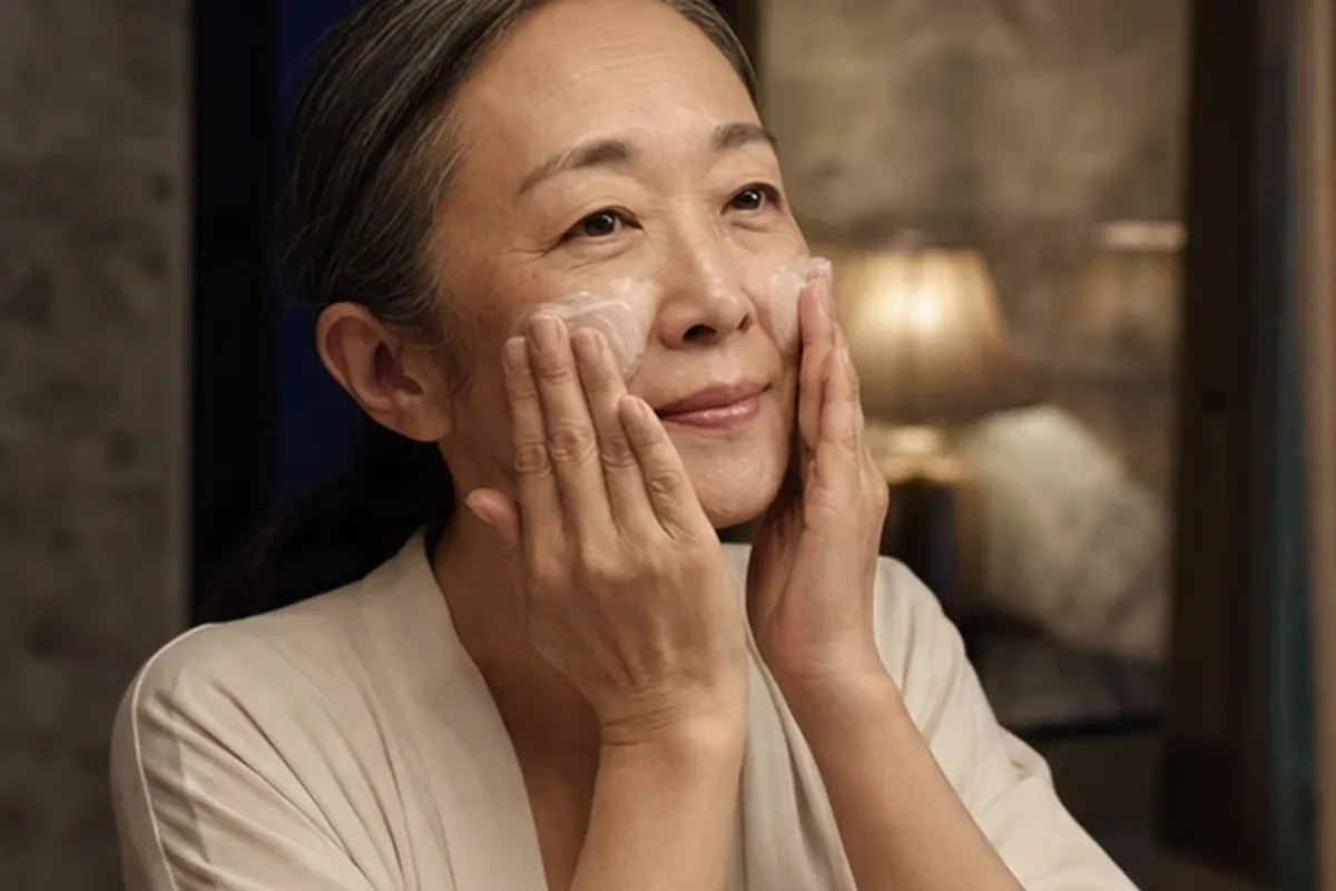 Authentische Beauty-Routine passend zum Thema Augenpflege für fettige Haut