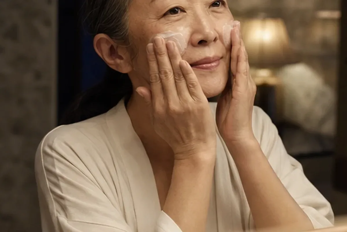 Emotionaler und authentischer Anwendungsmoment rund um Chemisches Peeling für Mischhaut