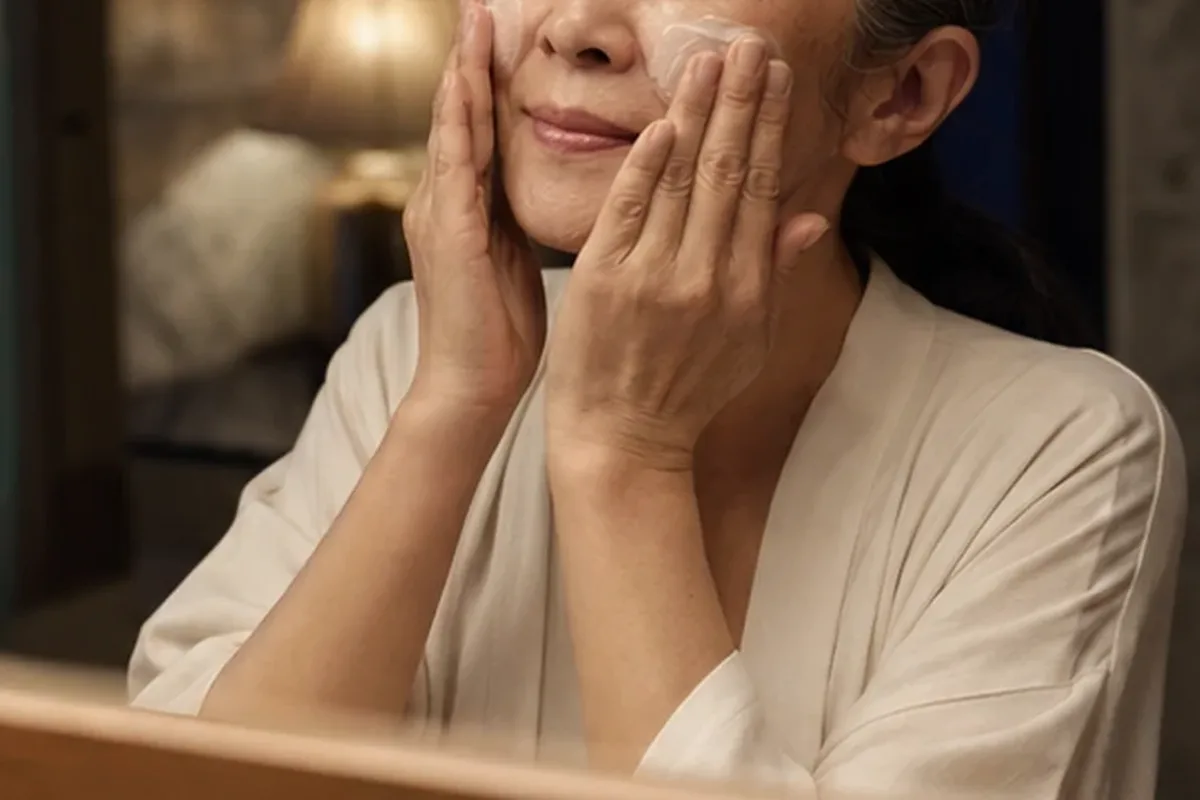 Authentische Beauty-Routine passend zum Thema Chemisches Peeling bei Pigmentflecken