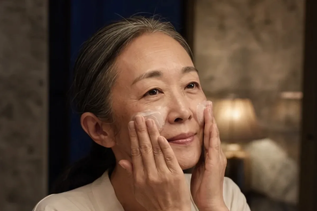 Authentischer Wohlfühlmoment passend zum Beauty-Thema Mizellenwasser für unreine Haut
