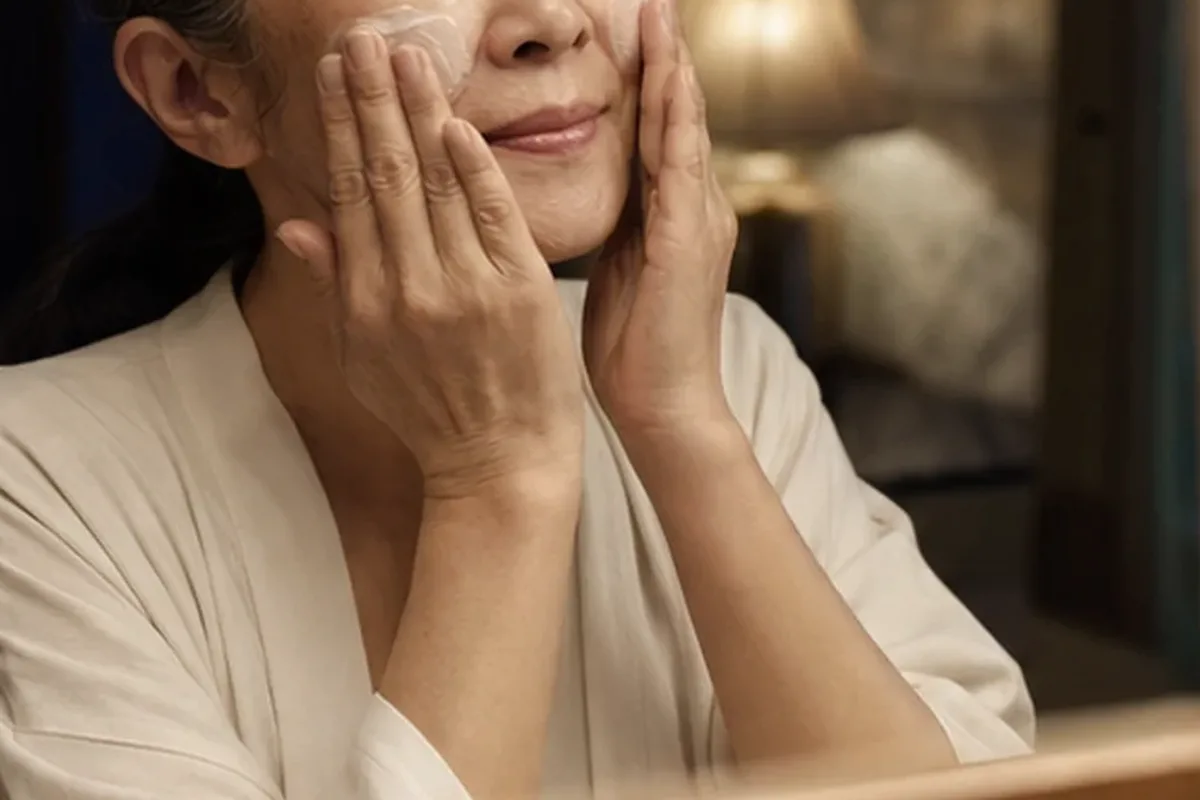 Authentische Beauty-Routine passend zum Thema Hyaluron-Serum für fettige Haut