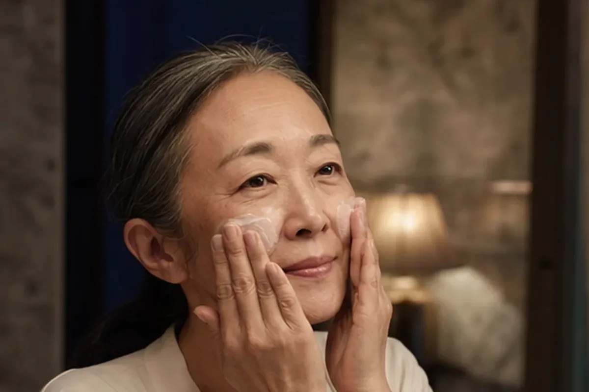 Authentischer Wohlfühlmoment passend zum Beauty-Thema Sonnenschutz für empfindliche Haut