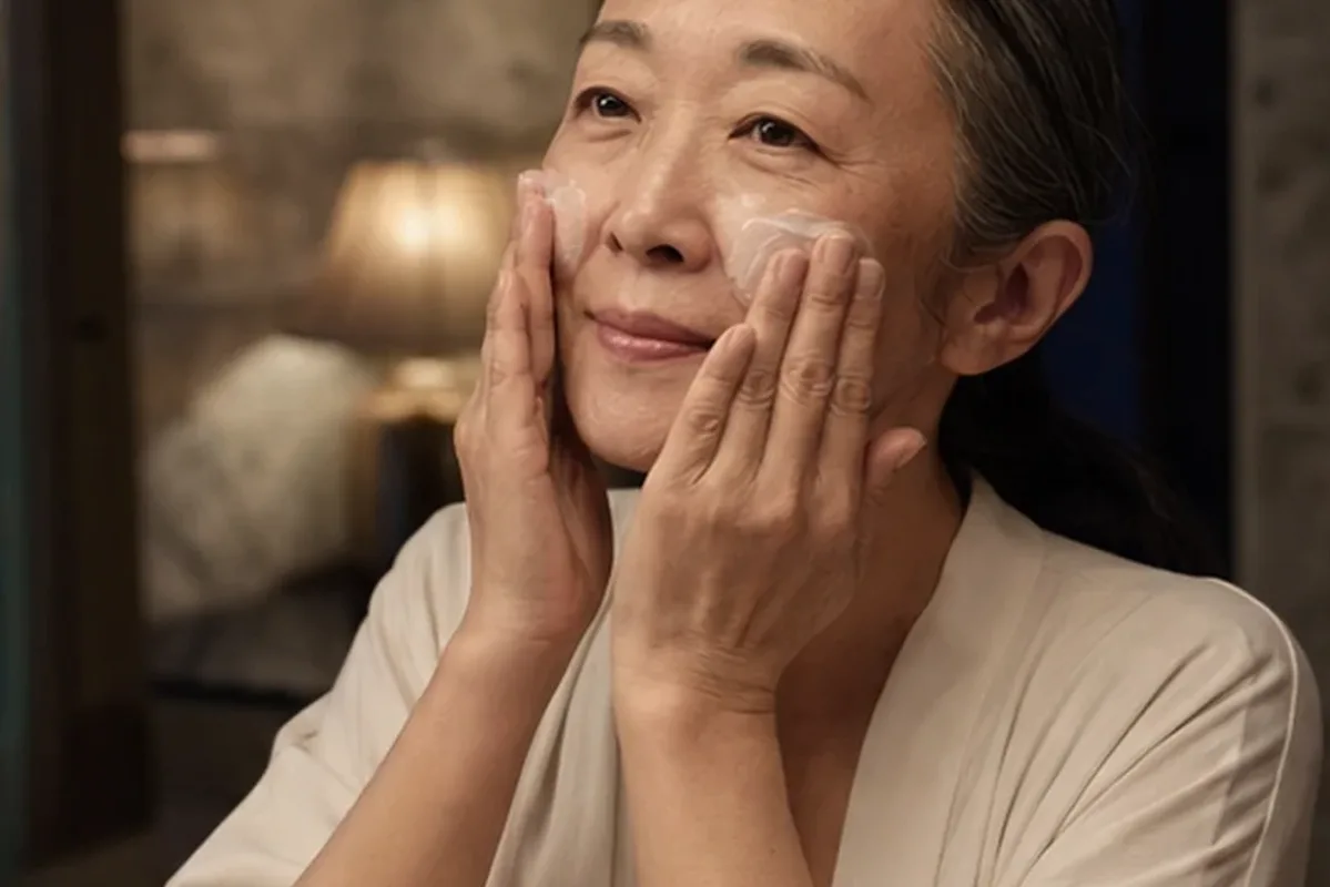 Authentische Beauty-Routine passend zum Thema Gesichtscreme bei Rötungen