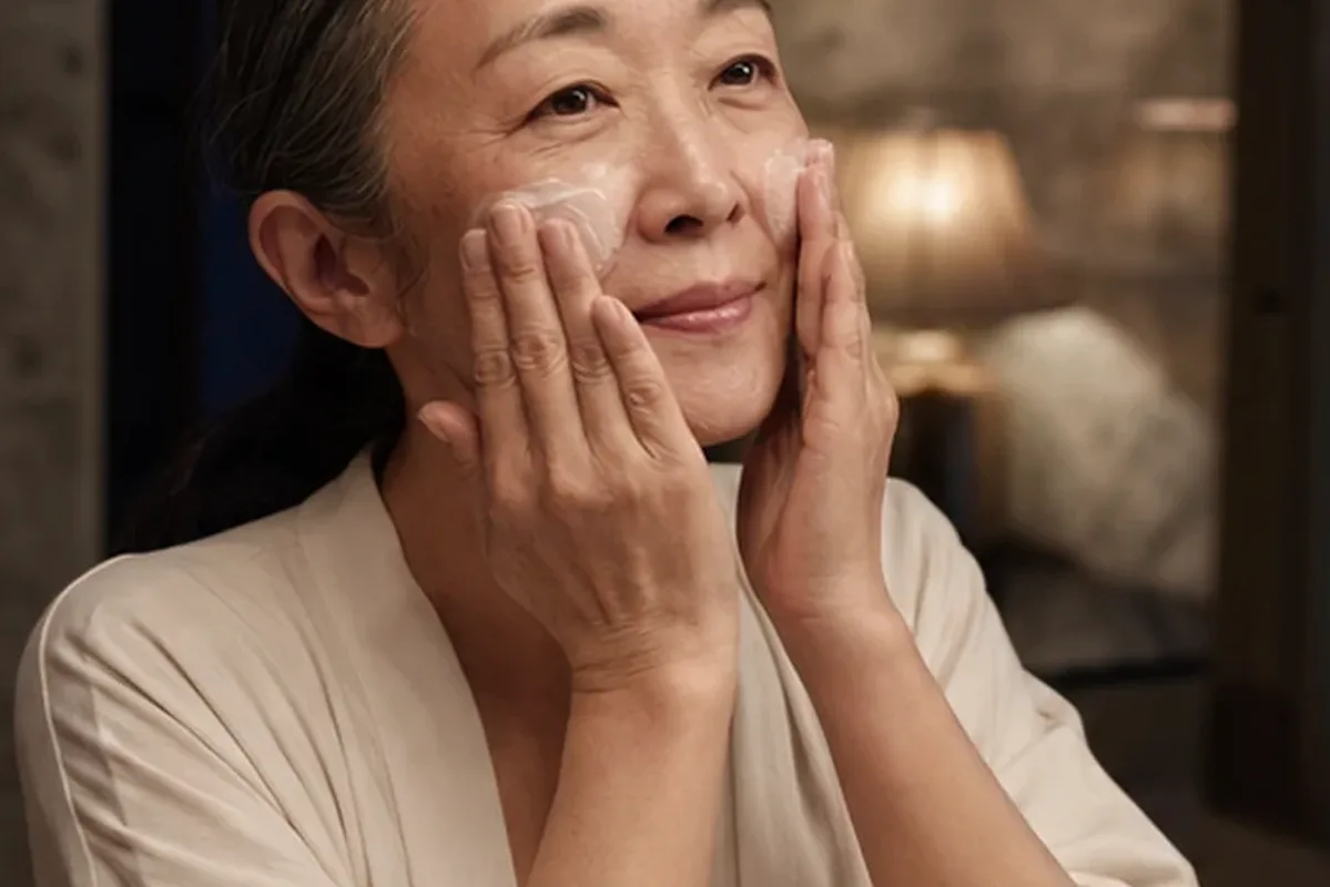 Authentische Beauty-Routine passend zum Thema Chemisches Peeling für Mischhaut