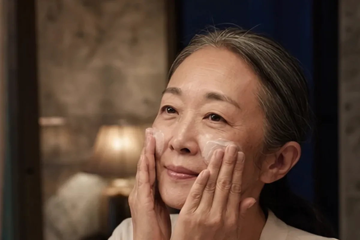 Authentische Beauty-Routine passend zum Thema Mizellenwasser bei ersten Fältchen