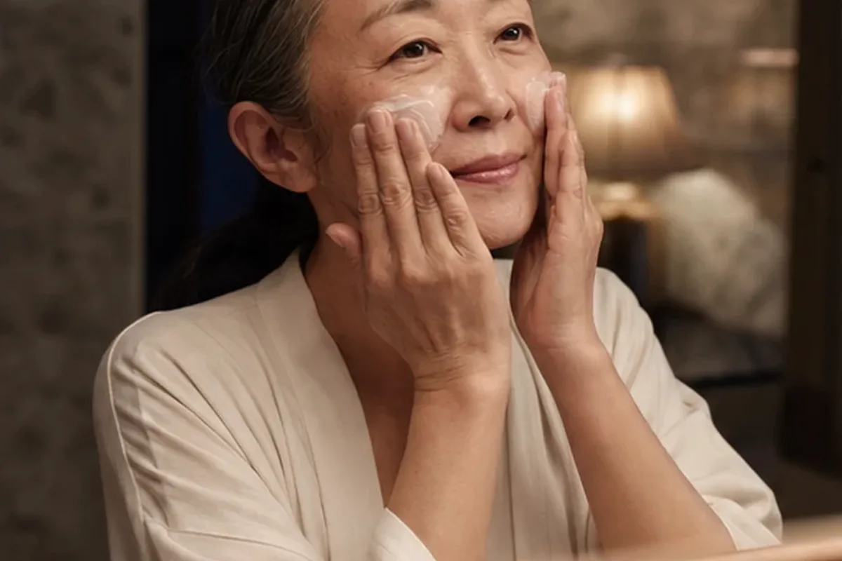 Authentischer Wohlfühlmoment passend zum Beauty-Thema Sonnenschutz für unreine Haut