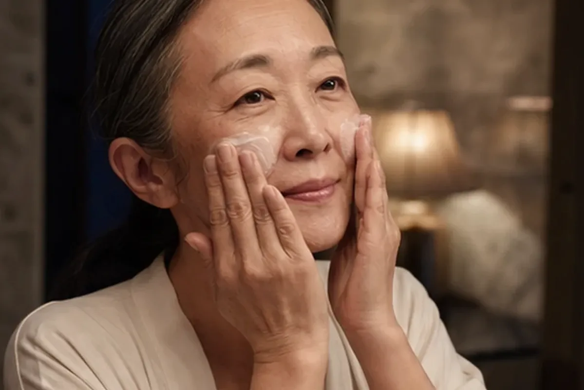 Hochwertige Beauty-Inszenierung zu Auswahlkriterien für Gesichtsmaske für Mischhaut