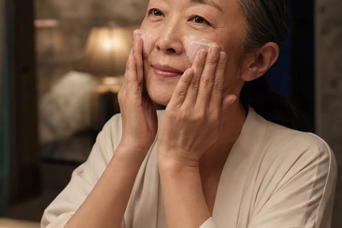 Hochwertige Beauty-Inszenierung zu Auswahlkriterien für Feuchtigkeitsserum für empfindliche Haut