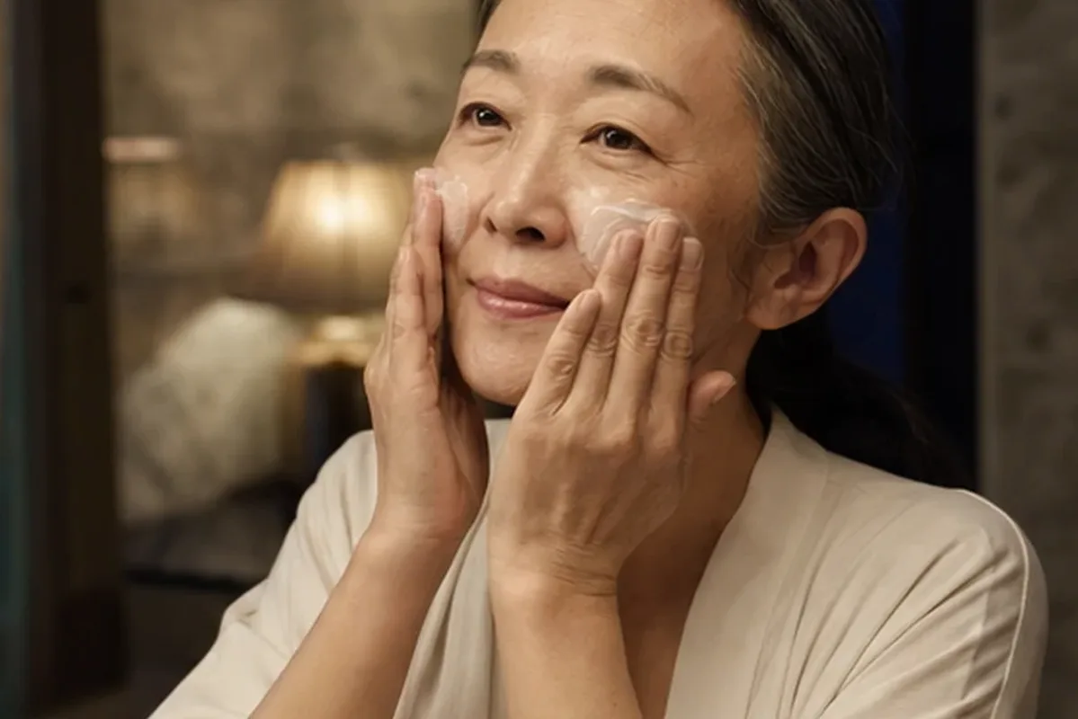 Authentische Beauty-Routine passend zum Thema Gesichtscreme für unreine Haut
