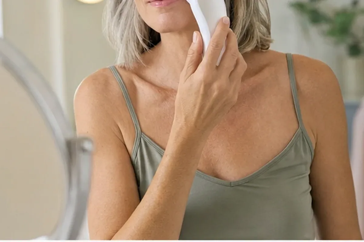 Authentischer Wohlfühlmoment passend zum Beauty-Thema Gesichtssauna für Anfänger