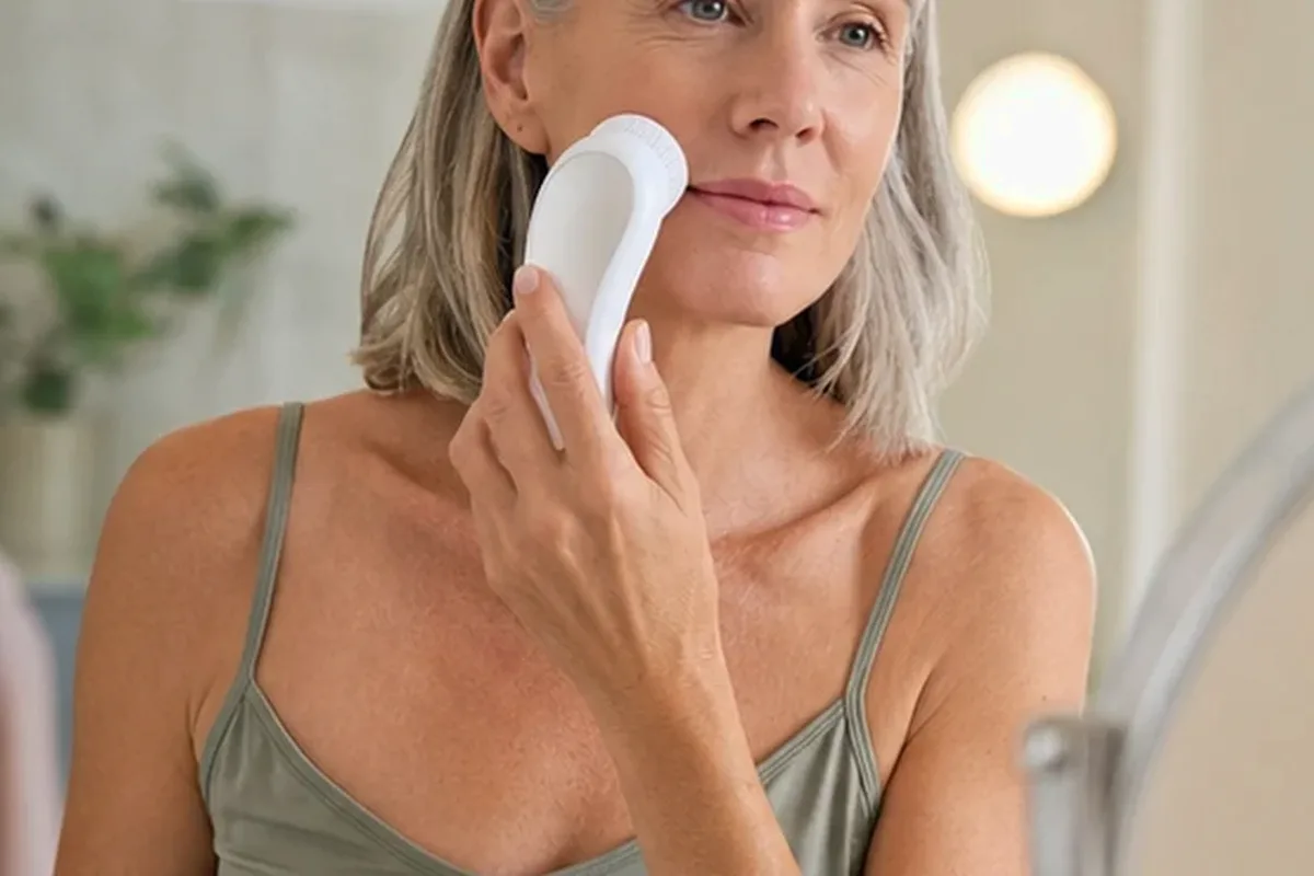 Authentische Beauty-Routine passend zum Thema Gesichtssauna für empfindliche Haut