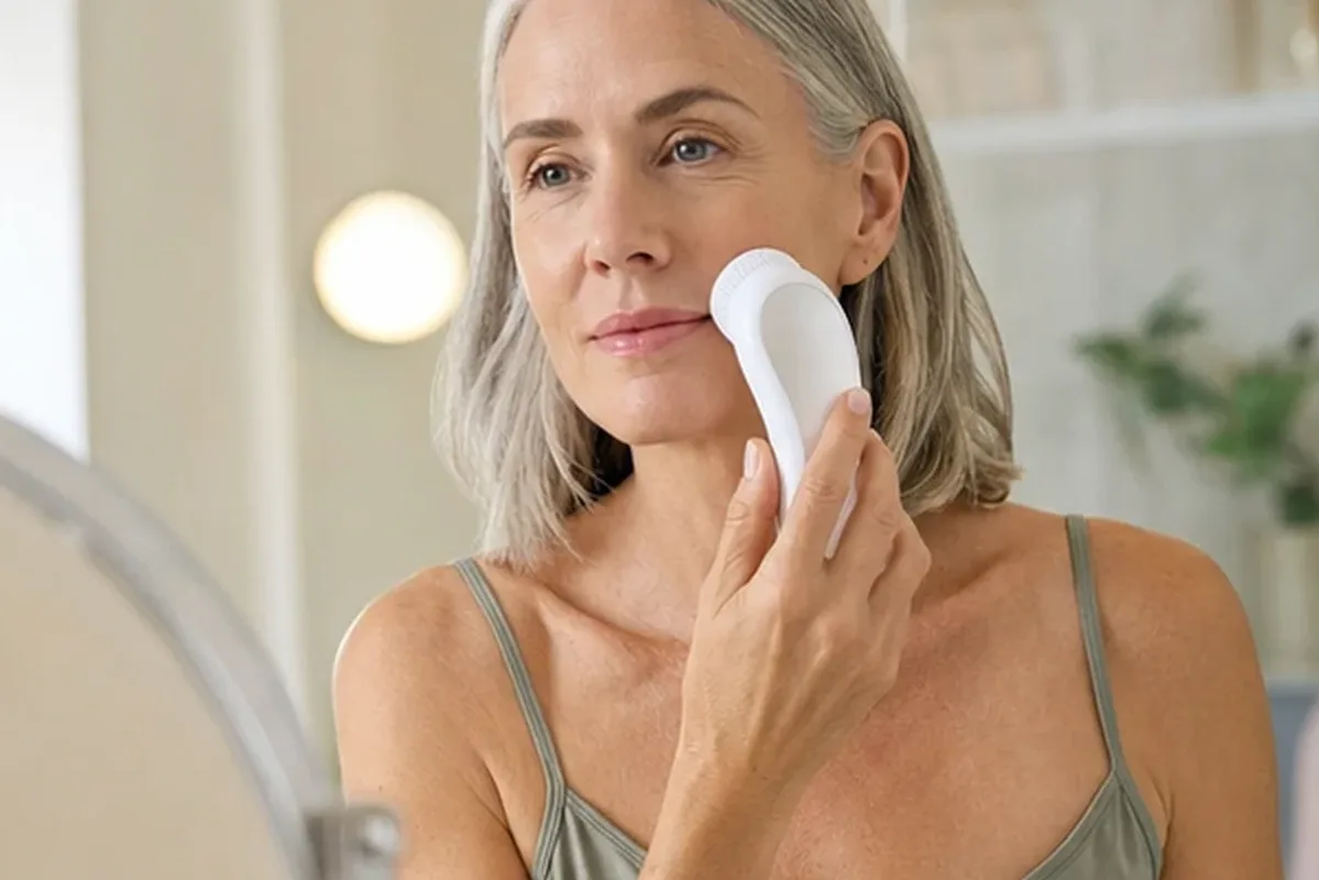 Authentische Beauty-Routine passend zum Thema Maniküre-Set für Reisen