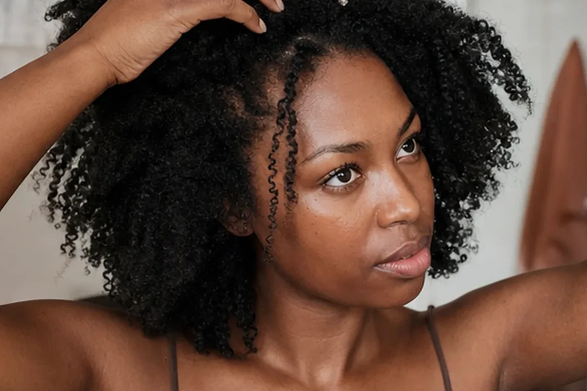 Hochwertige Beauty-Inszenierung zu Auswahlkriterien für Lockengel für feines Haar