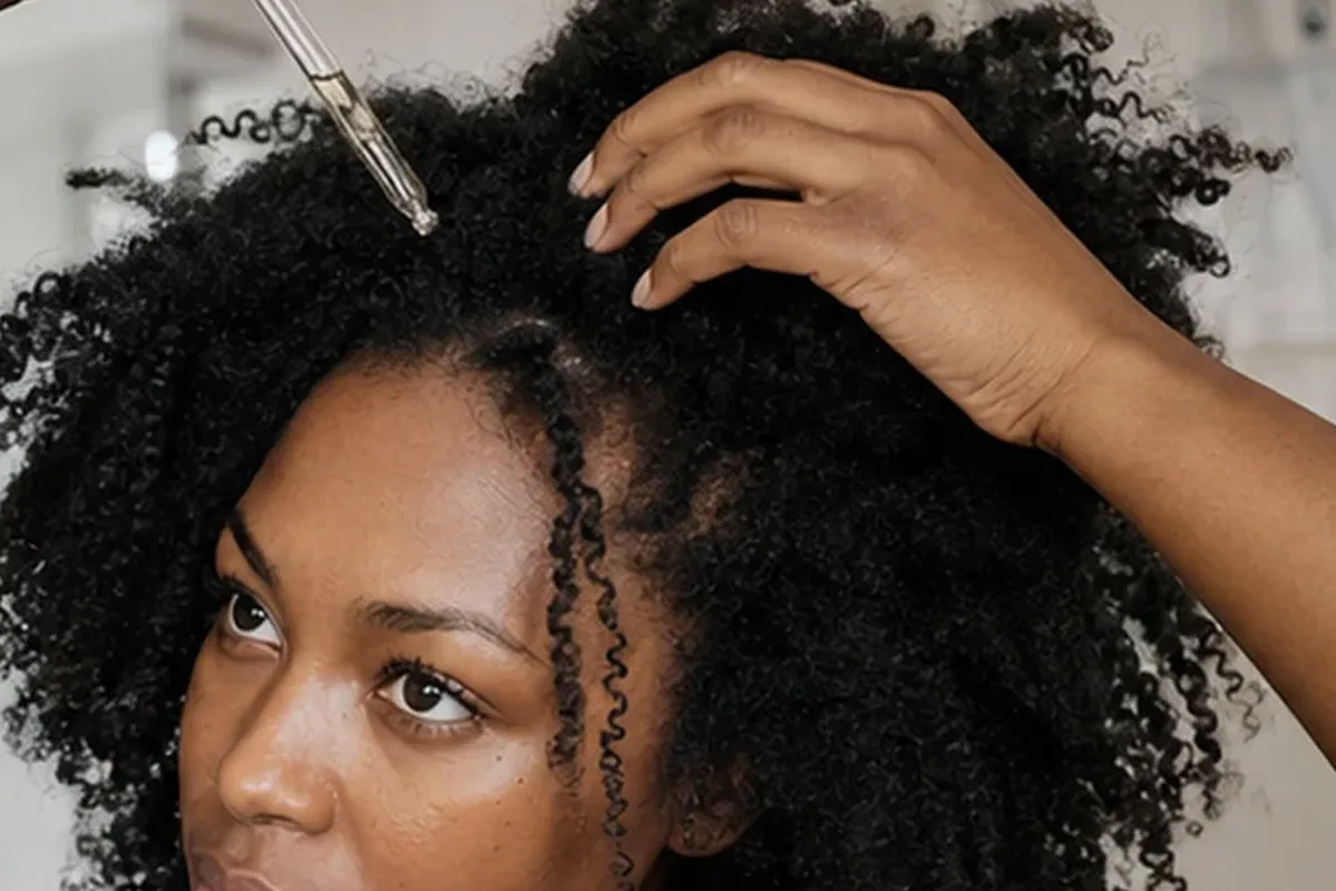 Emotionaler und authentischer Anwendungsmoment rund um deiner Suche nach Haarbruch