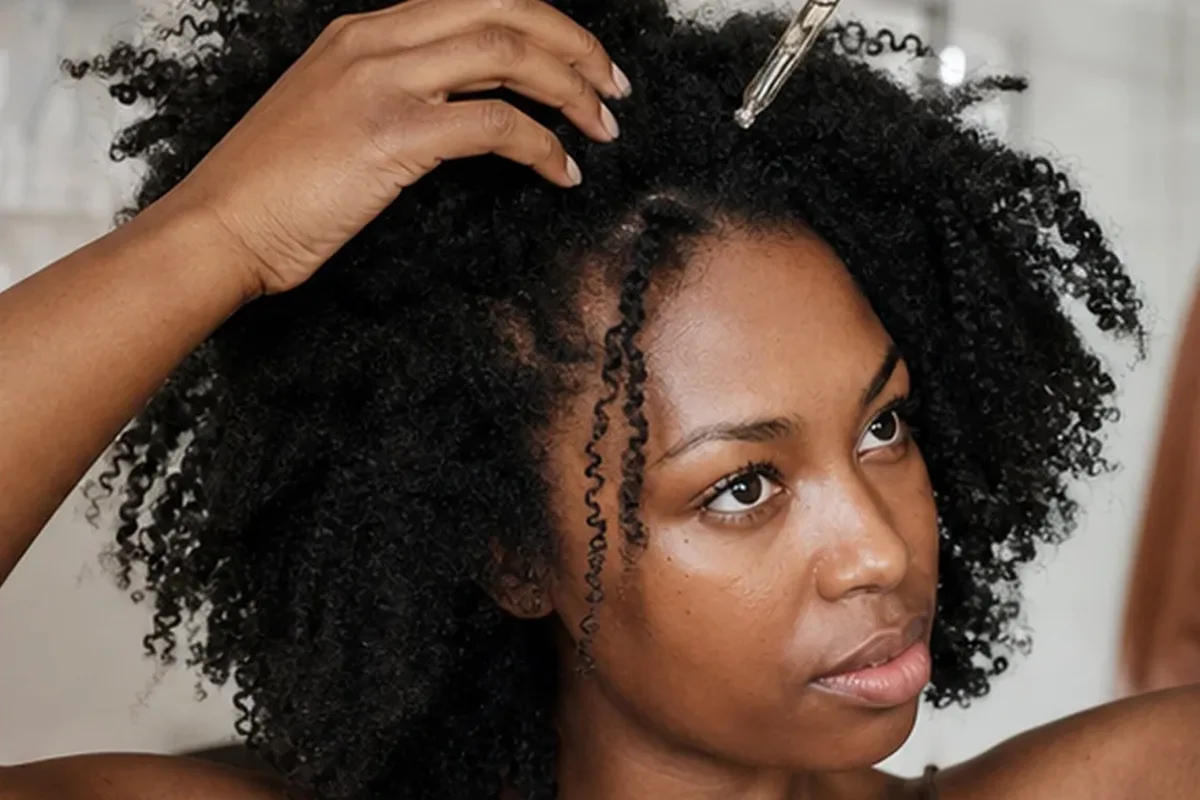 Redaktionelle Detailaufnahme zur Orientierung bei Haarbürste bei Frizz