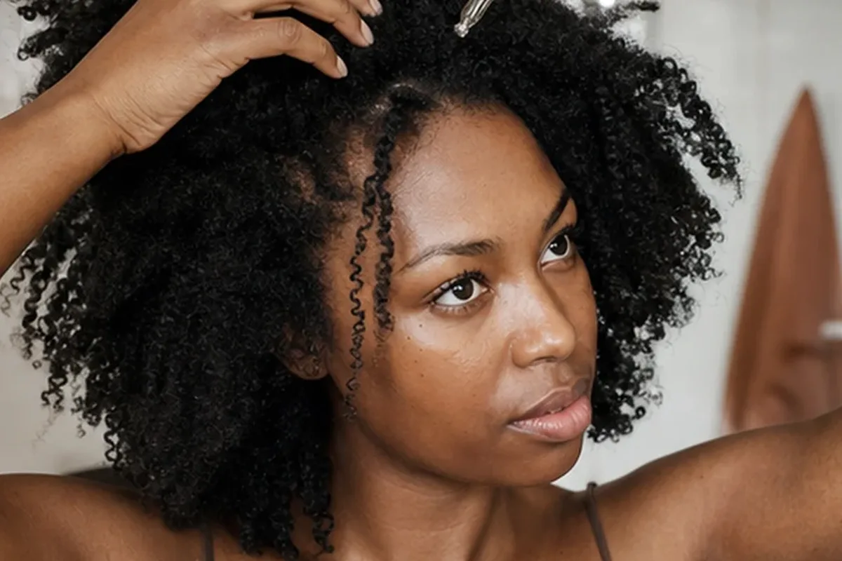 Redaktioneller Beauty-Moment zur Ausgangslage bei Anti-Frizz-Pflege für feines Haar