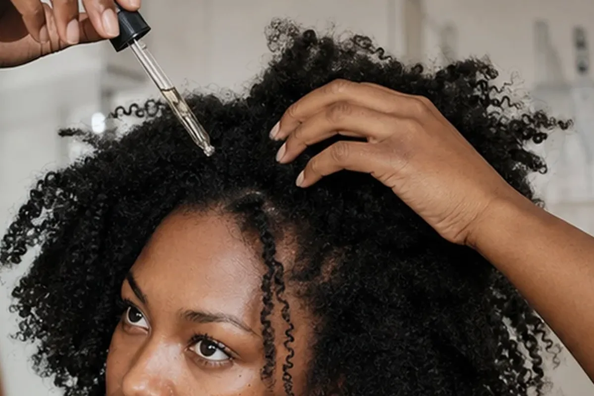 Redaktioneller Beauty-Moment zur Ausgangslage bei Conditioner für strapaziertes Haar
