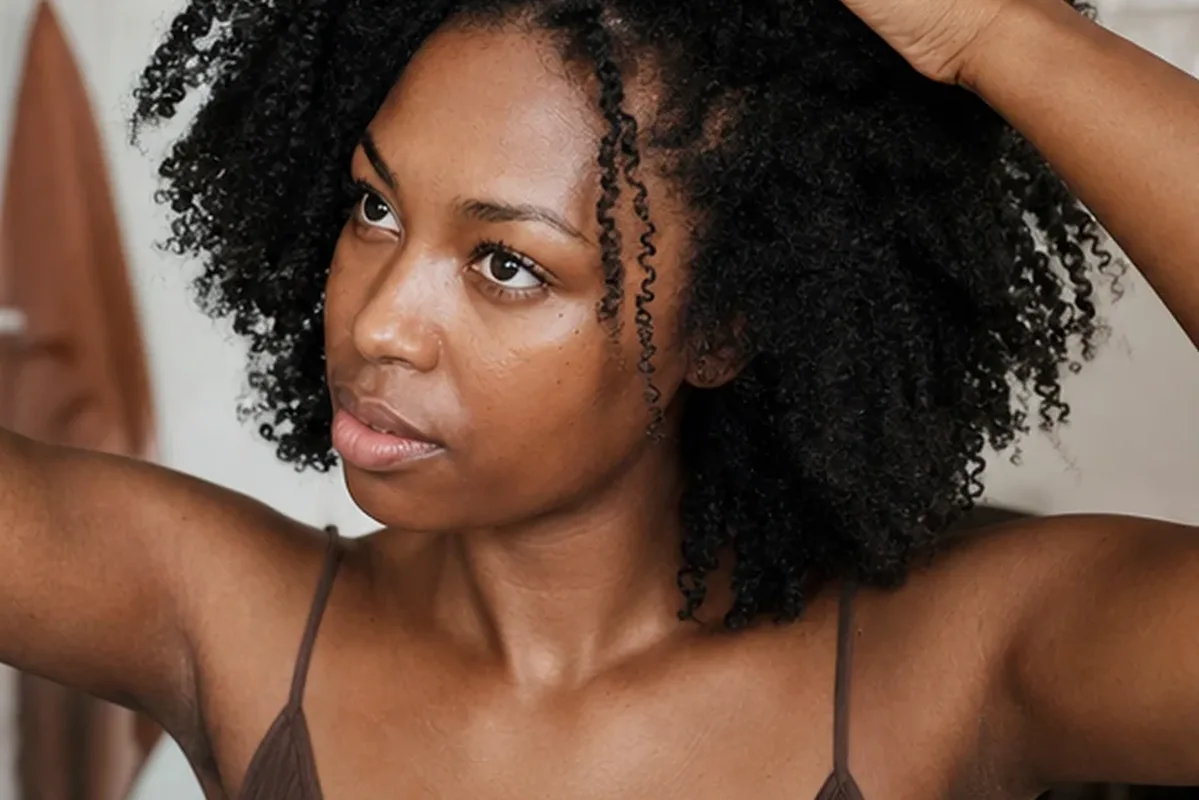 Hochwertige Beauty-Inszenierung zu Auswahlkriterien für Trockenshampoo für trockenes Haar