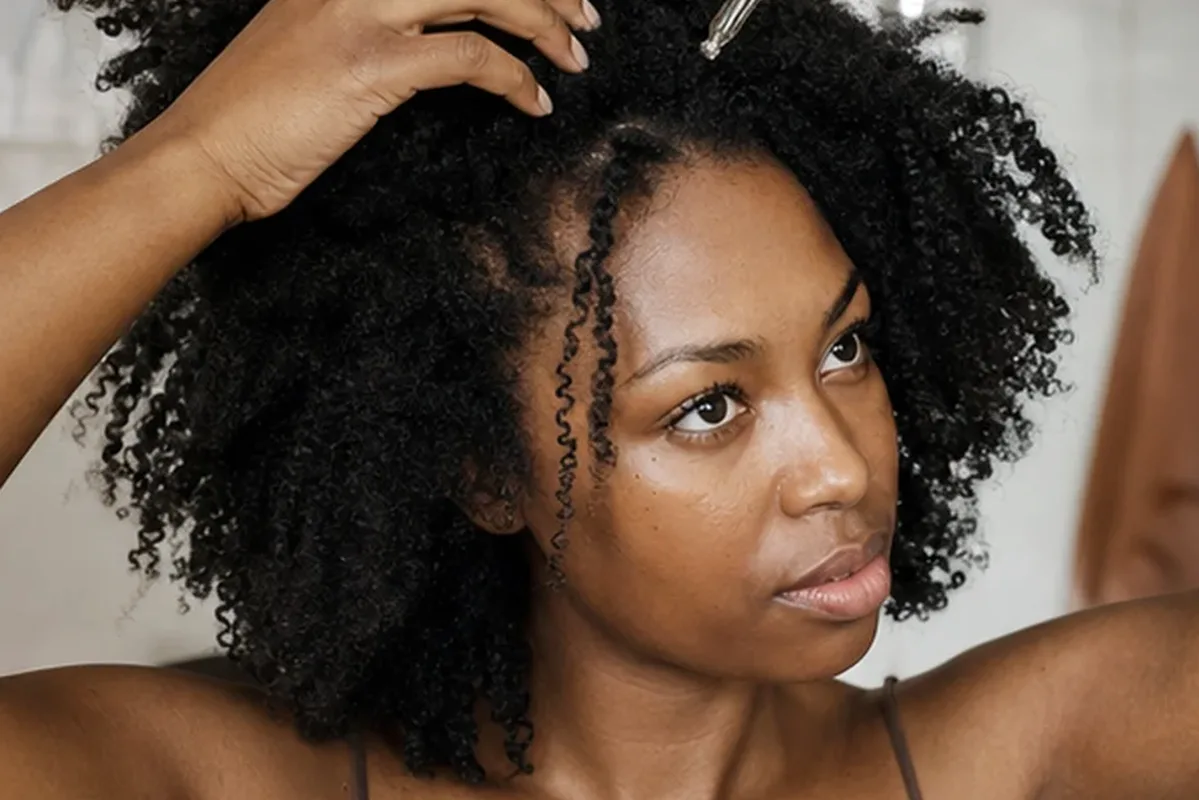Authentische Beauty-Routine passend zum Thema Conditioner für feines Haar
