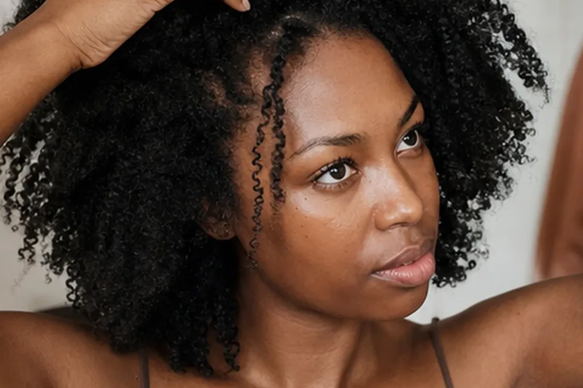 Redaktionelle Detailaufnahme zur Orientierung bei Silbershampoo für strapaziertes Haar