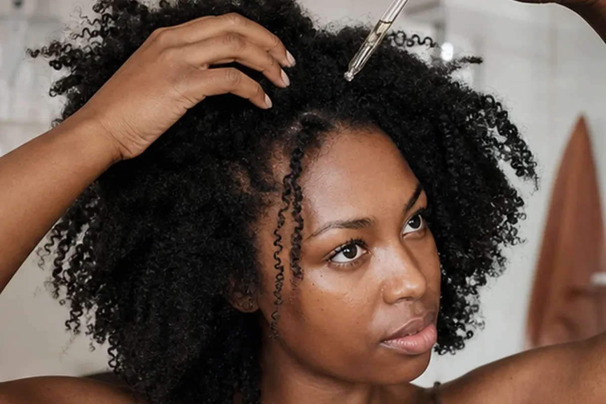 Redaktioneller Beauty-Moment zur Ausgangslage bei Tiefenreinigungsshampoo für strapaziertes Haar