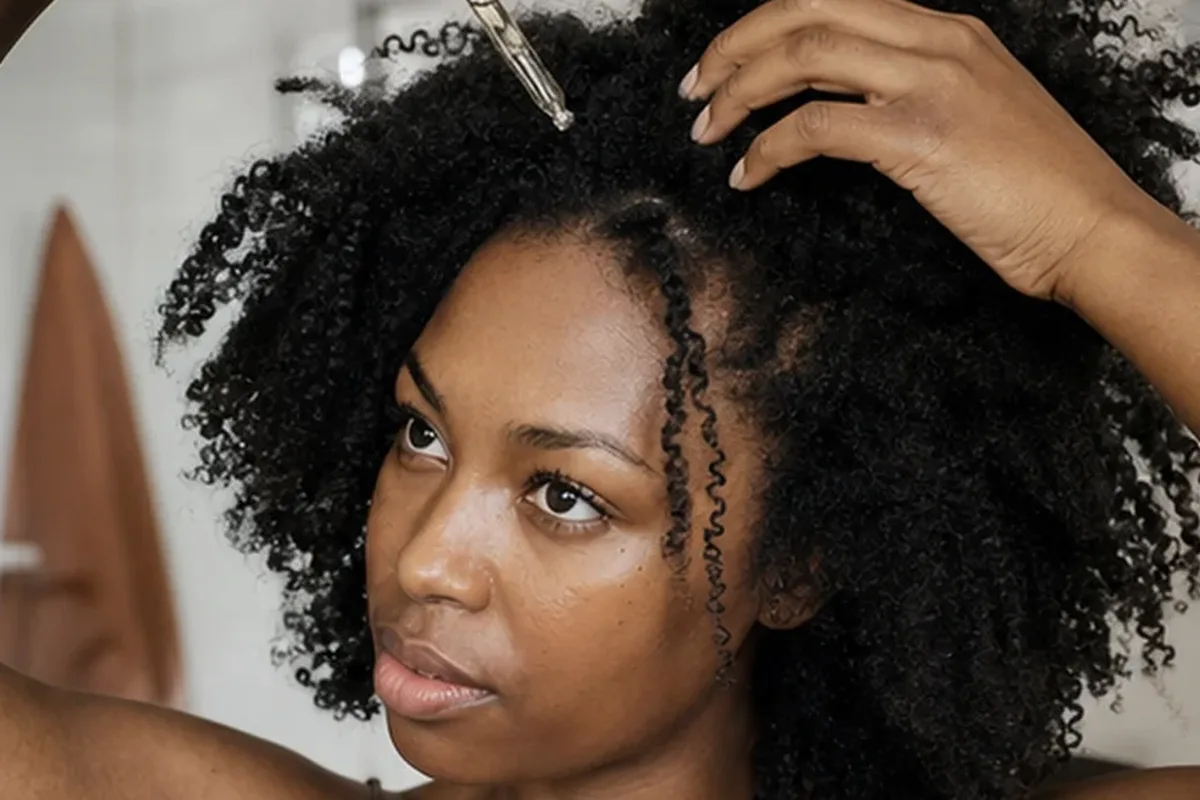 Hochwertige Beauty-Inszenierung zu Auswahlkriterien für Lockencreme für feines Haar