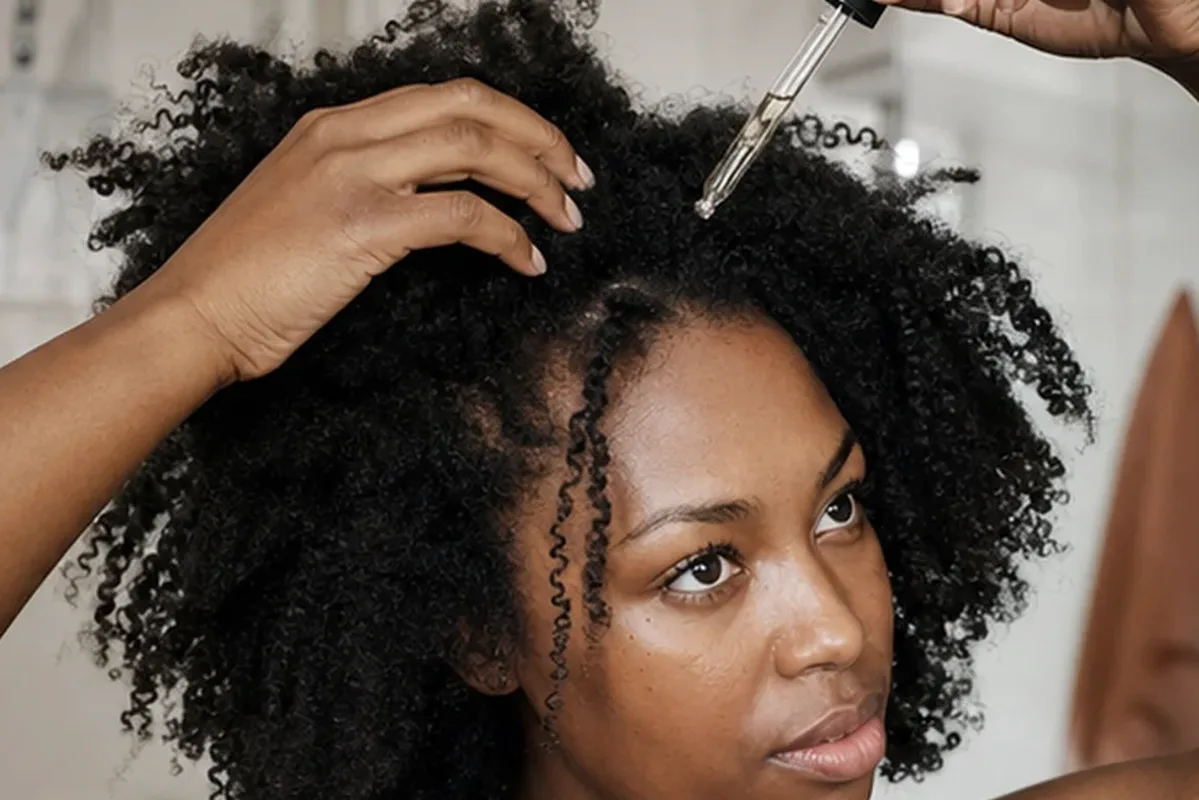 Redaktionelle Detailaufnahme zur Orientierung bei Silbershampoo für trockenes Haar