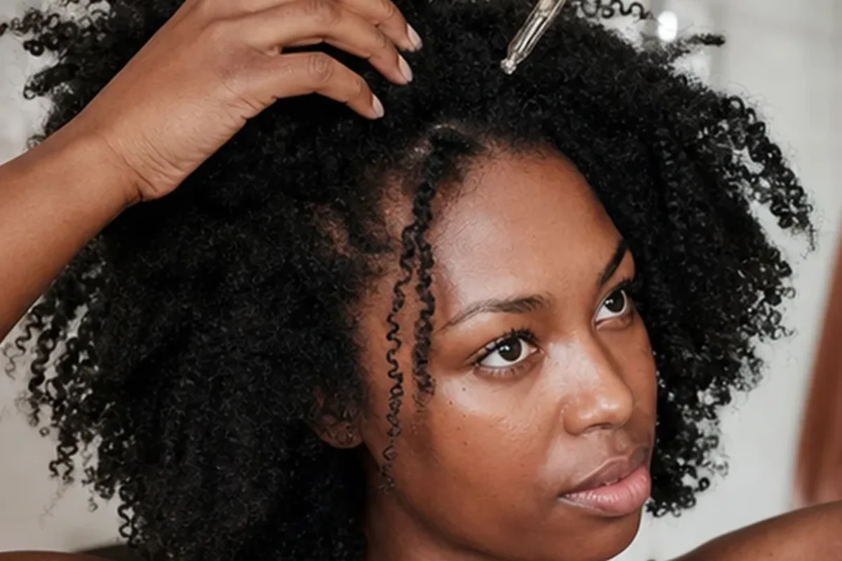 Authentische Beauty-Routine passend zum Thema Haarbürste für empfindliche Kopfhaut
