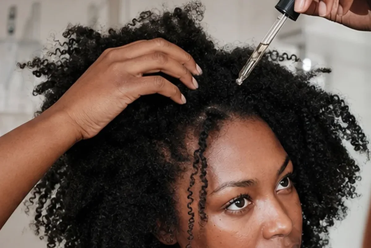Redaktioneller Beauty-Moment zur Ausgangslage bei Lockencreme bei Haarbruch