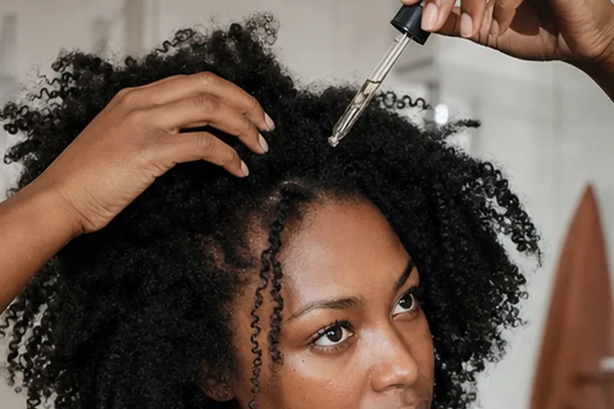 Redaktioneller Beauty-Moment zur Ausgangslage bei Conditioner für lockiges Haar