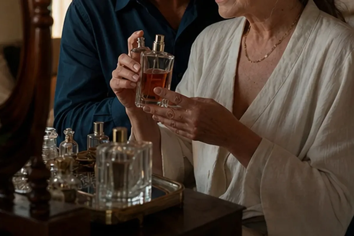 Authentische Beauty-Routine passend zum Thema Unisex-Parfum für einen eleganten Stil
