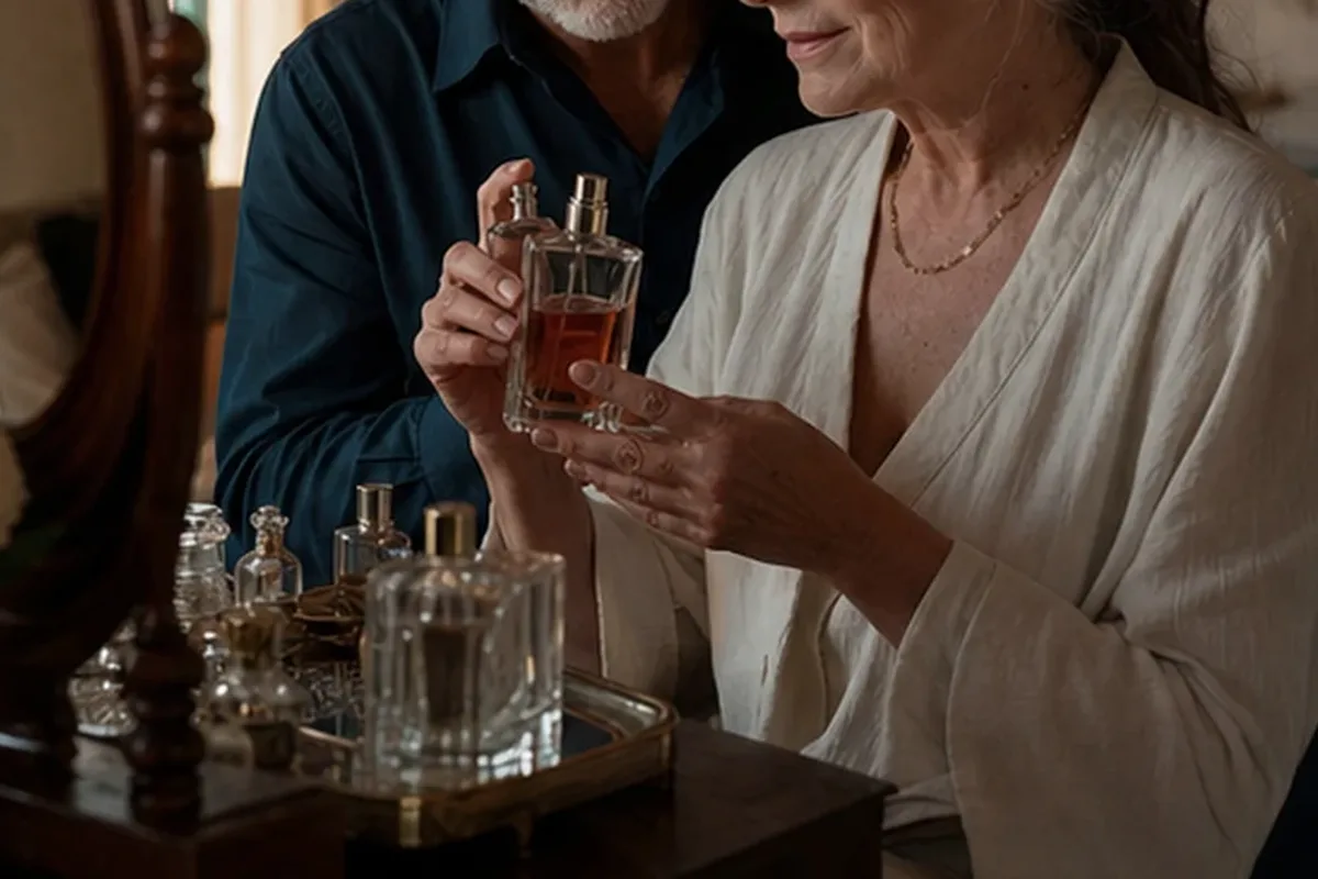 Emotionaler und authentischer Anwendungsmoment rund um Eau de Toilette für Duftanfänger