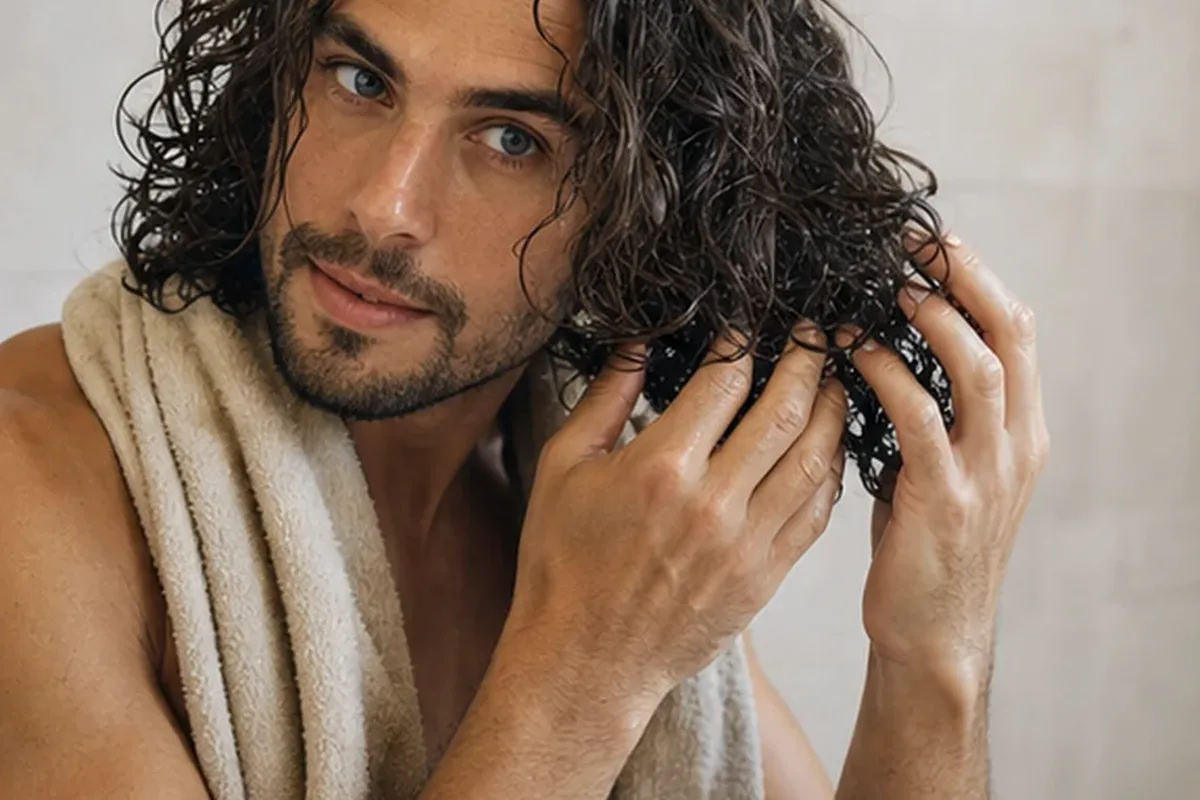 Authentischer Wohlfühlmoment passend zum Beauty-Thema Trockenshampoo bei Haarbruch