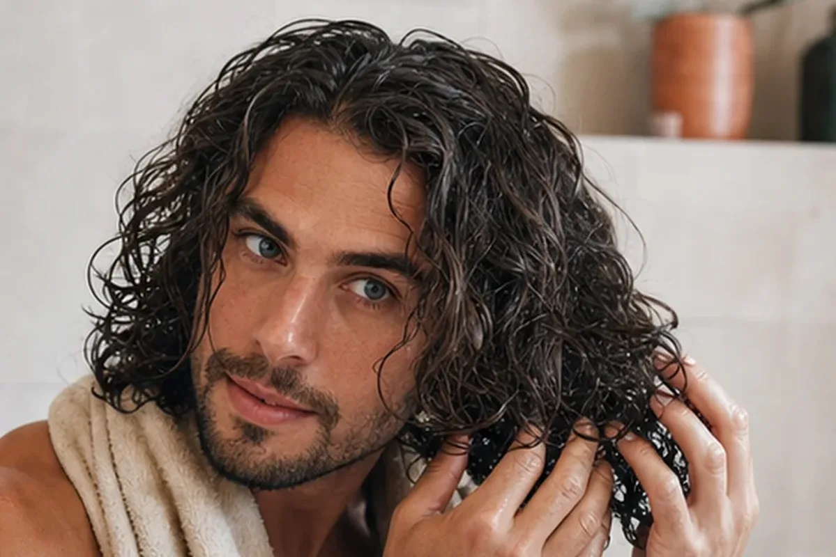 Authentische Beauty-Routine passend zum Thema Haaröl für strapaziertes Haar