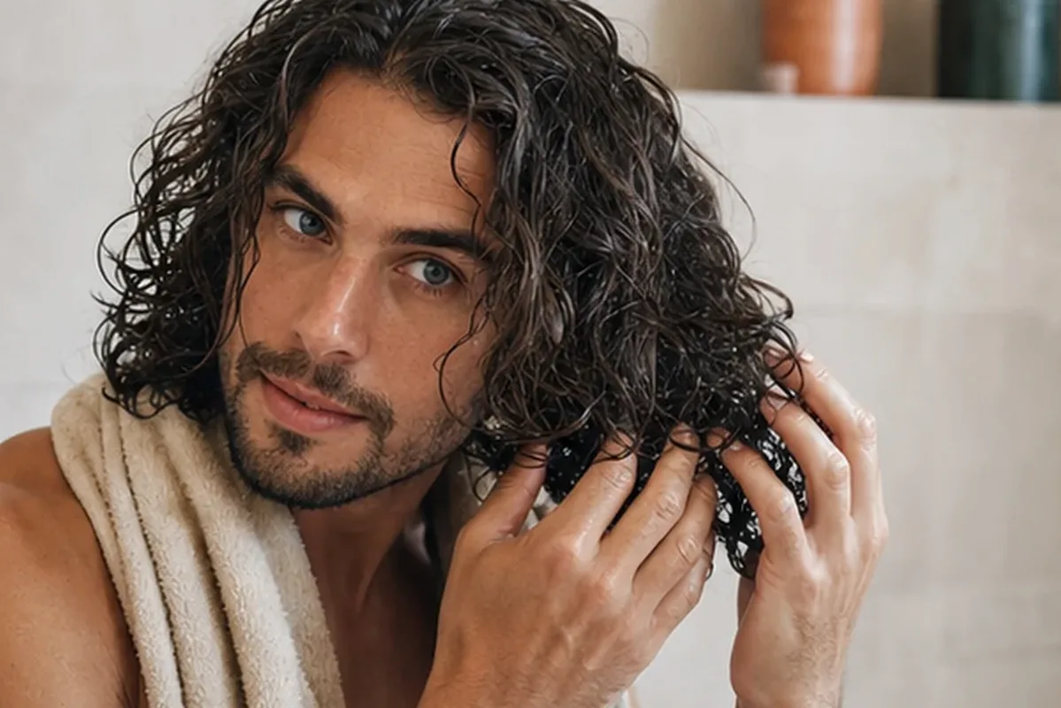 Emotionaler und authentischer Anwendungsmoment rund um Conditioner bei Haarbruch