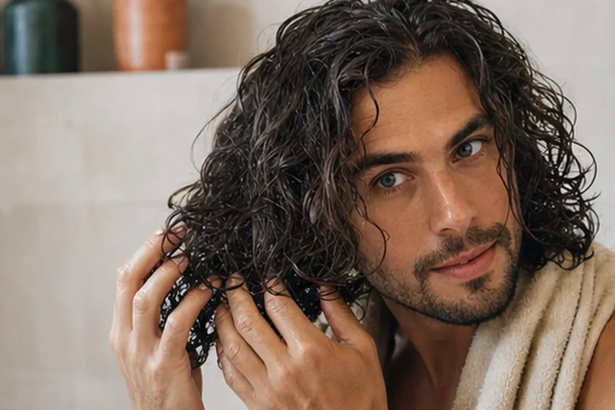 Authentische Beauty-Routine passend zum Thema Conditioner für empfindliche Kopfhaut