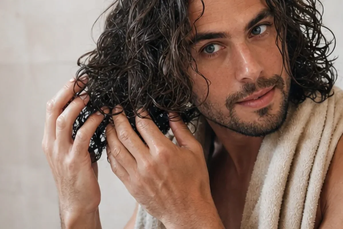 Authentische Beauty-Routine passend zum Thema Haartrockner bei fettigem Ansatz