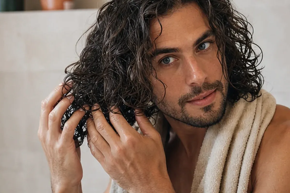Hochwertige Beauty-Inszenierung zu Auswahlkriterien für Silbershampoo für empfindliche Kopfhaut