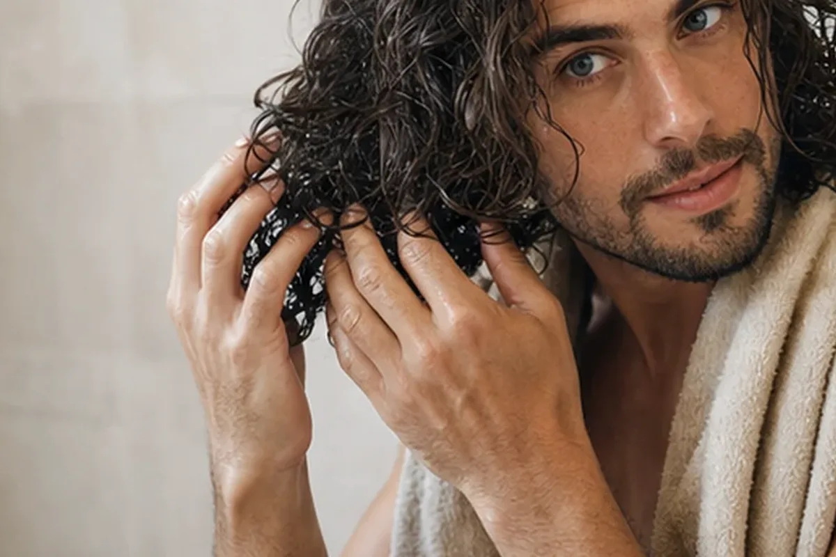 Authentische Beauty-Routine passend zum Thema Lockengel für feines Haar